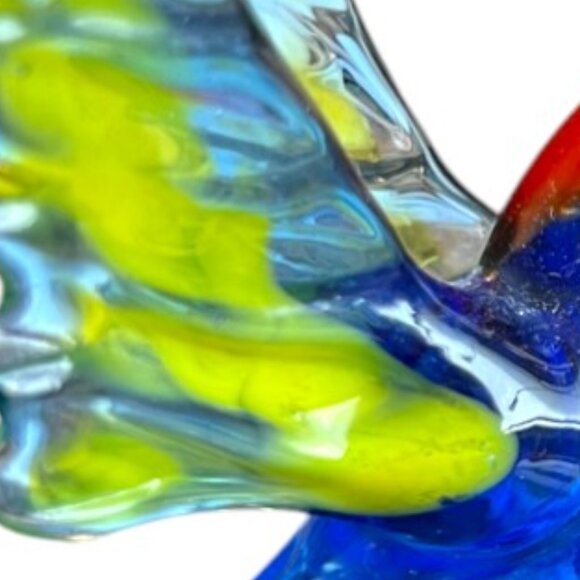 Murano-style (likely Murano) glass hummingbird—stunning detail and craftsmanship - Picture 6 of 16